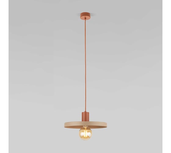 Изображение товара Подвесной светильник TK Lighting 10954 SILA бежевый/красный a070969