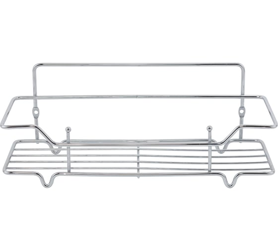 Изображение товара Полка одноярусная прямая Milardo Grid проволока стальная, хром, GRICS1CM44