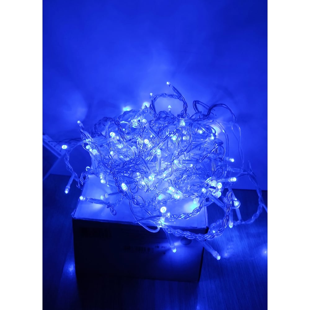 Изображение товара Светодиодная сосулька GLQ 3 м 108 диодов белый кабель IP44 для уличного декорирования