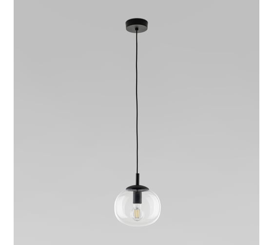 Изображение товара Подвесной светильник TK Lighting со стеклянным плафоном 5823 Vibe черный a068726