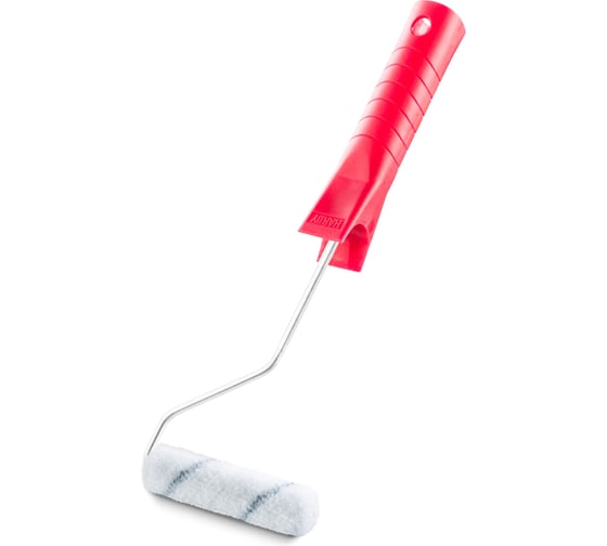 Изображение товара Валик HARDY Nylonplus, длина 10 см, D15 мм, ворс 6 мм, с ручкой Standart 0121-431510