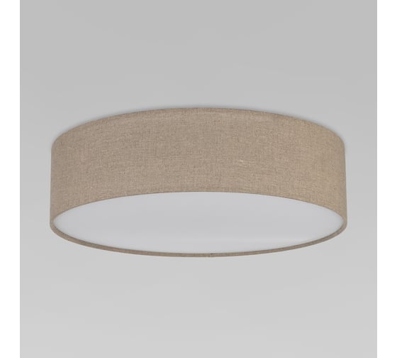 Изображение товара Потолочный светильник TK Lighting с тканевым абажуром 10166 Earth бежевый a068554
