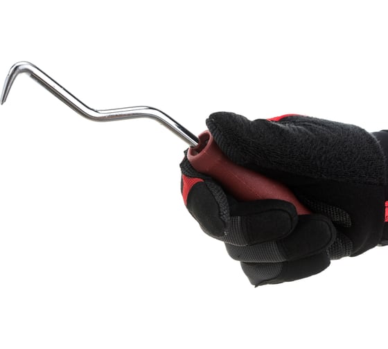 Изображение товара Крюк для вязки арматуры vertextools с пластмассовой ручкой 1818-01