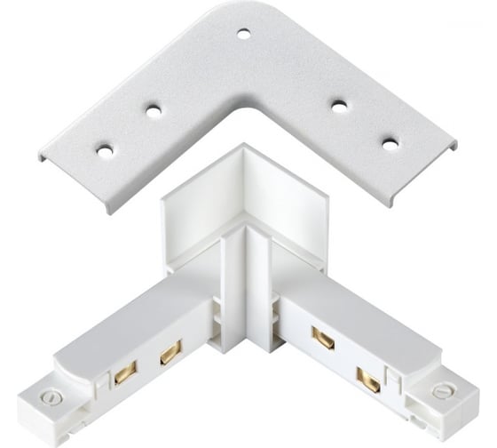 Изображение товара Соединитель с токопроводом NOVOTECH для шинопровода "L" FLUM 135104