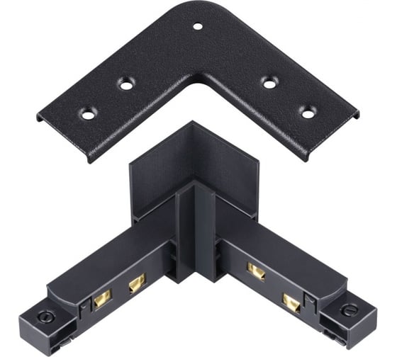 Изображение товара Соединитель с токопроводом NOVOTECH для шинопровода "L" FLUM 135105