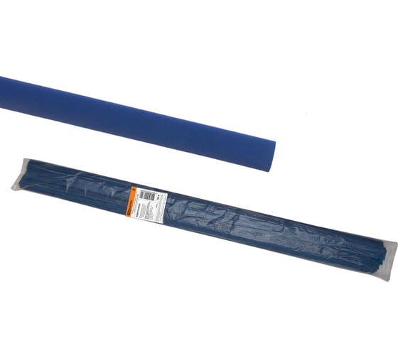 Изображение товара Термоусаживаемая трубка TDM ELECTRIC ТУТнг 4/2 синяя по 1м 100 м/упак SQ0518-0332