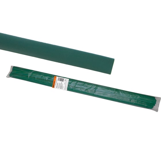 Изображение товара Термоусаживаемая трубка ТУТнг 8/4, желто-зелёная по 1 м, упаковка 50 штук TDM ELECTRIC SQ0518-0211