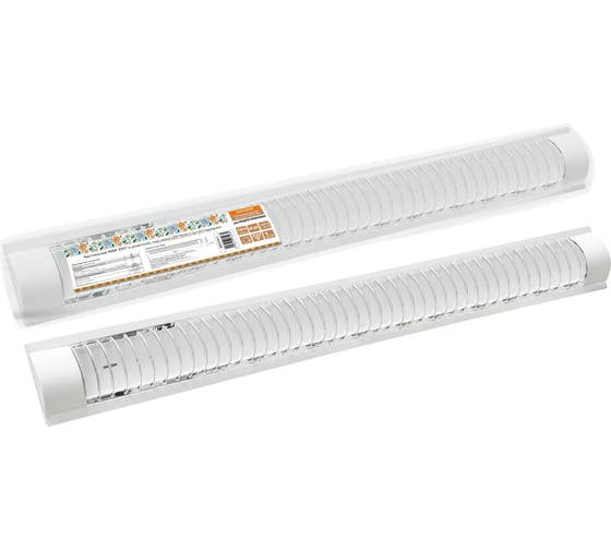 Изображение товара Светильник TDM ELECTRIC СПО 3017 с решеткой, под лампу LED Т8/G13 2х120 Народный SQ0327-0411