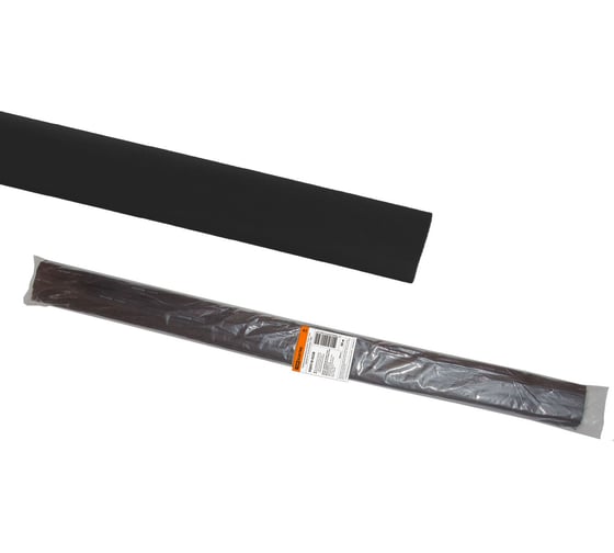 Изображение товара Термоусаживаемая трубка TDM ELECTRIC ТУТнг 12/6 черная по 1м 50 м/упак SQ0518-0228