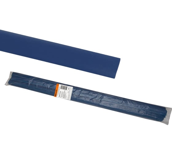 Изображение товара Термоусаживаемая трубка ТУТнг 10/5, синяя по 1 м, упаковка 50 штук TDM ELECTRIC SQ0518-0220