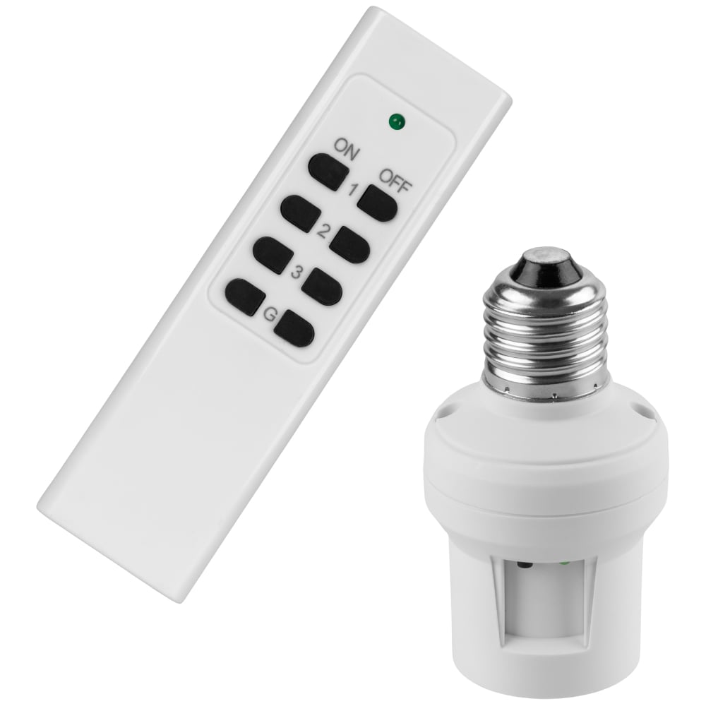 Изображение товара Комплект для беспроводного управления освещением TDM ELECTRIC ПУ3-П1.1-Е27 1 приемник Уютный дом SQ1508-0201