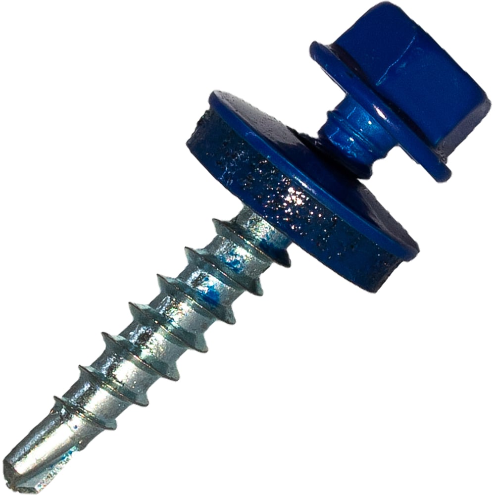 Изображение товара Кровельный саморез Rizzel 4,8x50 с сверлом и RAL 5002