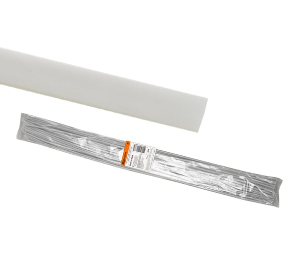 Изображение товара Термоусаживаемая трубка ТУТнг 14/7, белая по 1 м, упаковка 50 штук TDM ELECTRIC SQ0518-0229