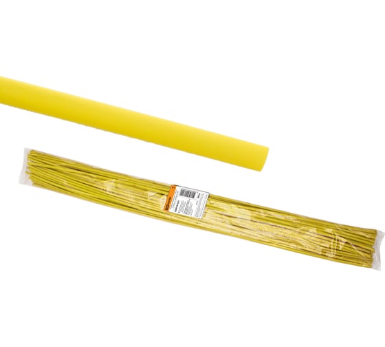 Изображение товара Термоусаживаемая трубка TDM ELECTRIC ТУТнг 2/1 желтая, по 1 м, упаковка 200 штук SQ0518-0321