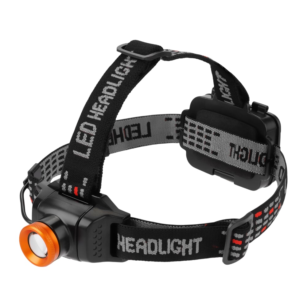 Изображение товара Фонарь TDM Титан 3 налобный, 6 Вт 1 светодиод CREE 400 лм, 3хАА , IPX4, SQ0350-0100