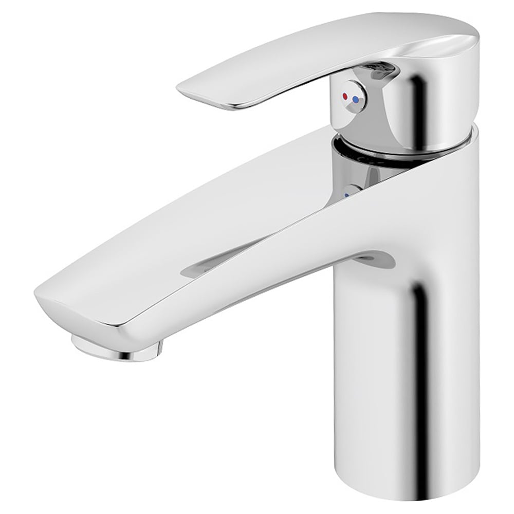 Изображение товара Комплект IDDIS 2в1: смеситель с переливом для умывальника Ray