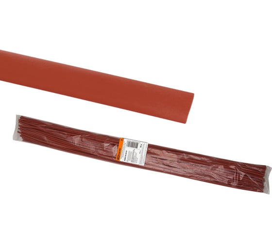 Изображение товара Термоусаживаемая трубка TDM ELECTRIC ТУТнг 10/5 красная по 1м 50 м/упак SQ0518-0219