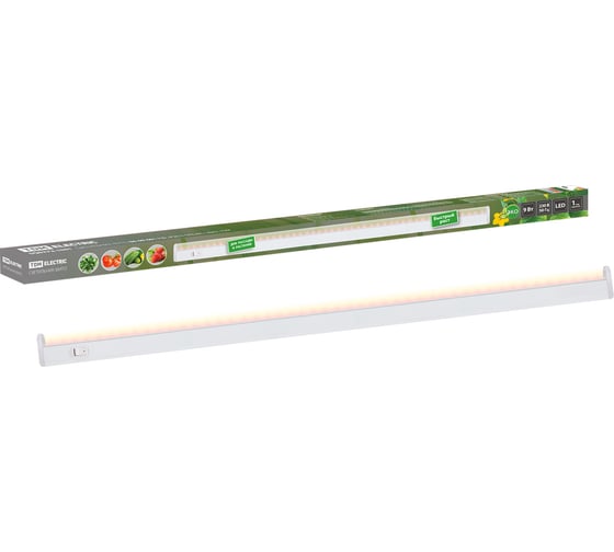 Изображение товара Светильник TDM ELECTRIC ФИТО 06-09-001 9 Вт, IP20, l=543 мм, с выкл., SQ0372-1001