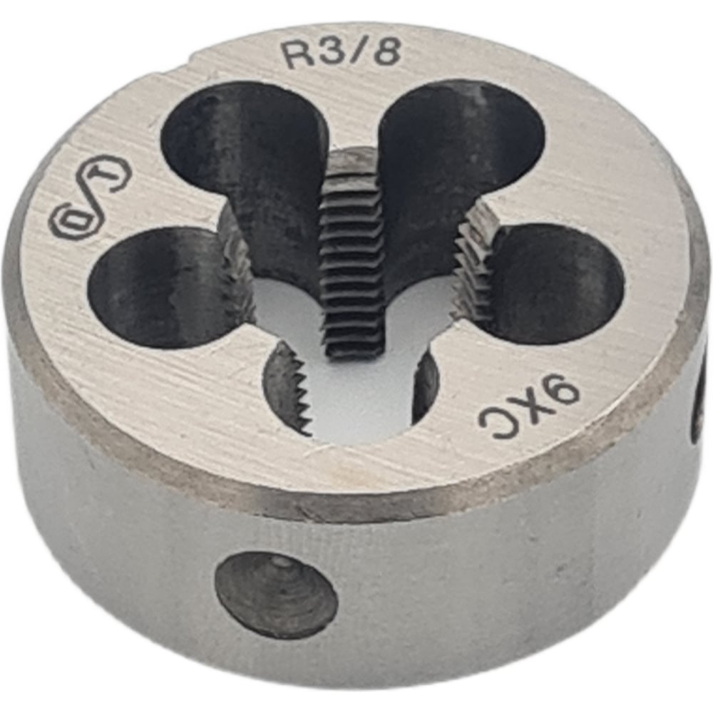 Изображение товара Плашка ОТ R 3/8 (Ф45) 9ХС 6g () (1*5) 00-00000736