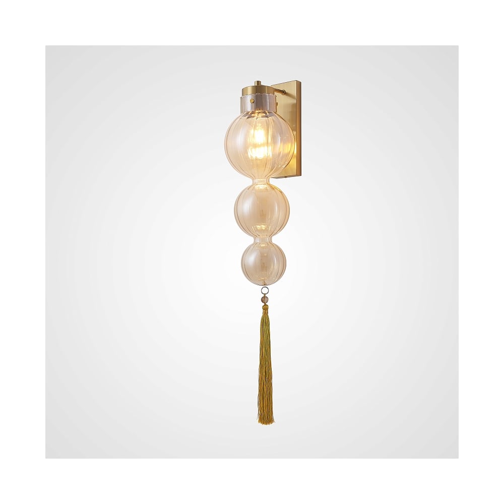 Изображение товара Бра IMPERIUMLOFT Heathfield Lighting - Medina Wall brass/amber 177914-22