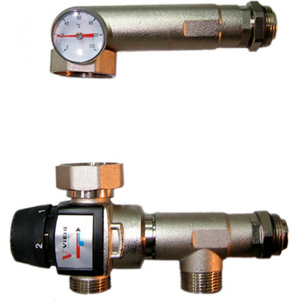 Изображение товара Насосно-смесительный узел VIEIR VR200-А 20-45°C с термостатом
