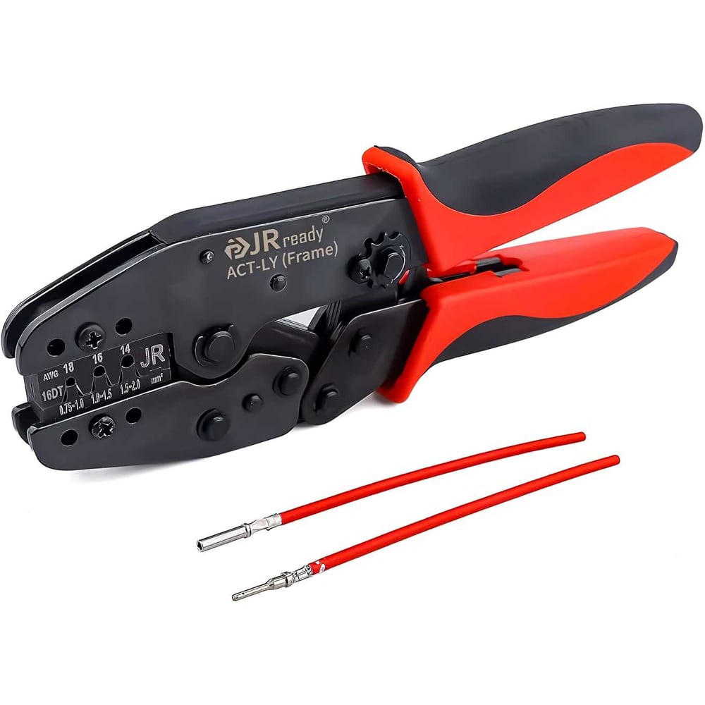 Изображение товара Обжимной инструмент JRready ACT-LY-16 для автоклемм и втулочных наконечников