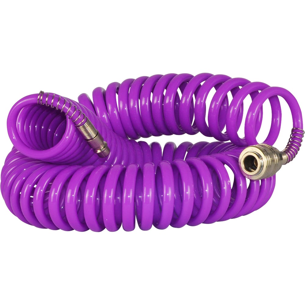 Изображение товара Полиэтиленовый спиральный шланг SKIPER PH09 10 м 6/8 мм с быстросъемным соединением