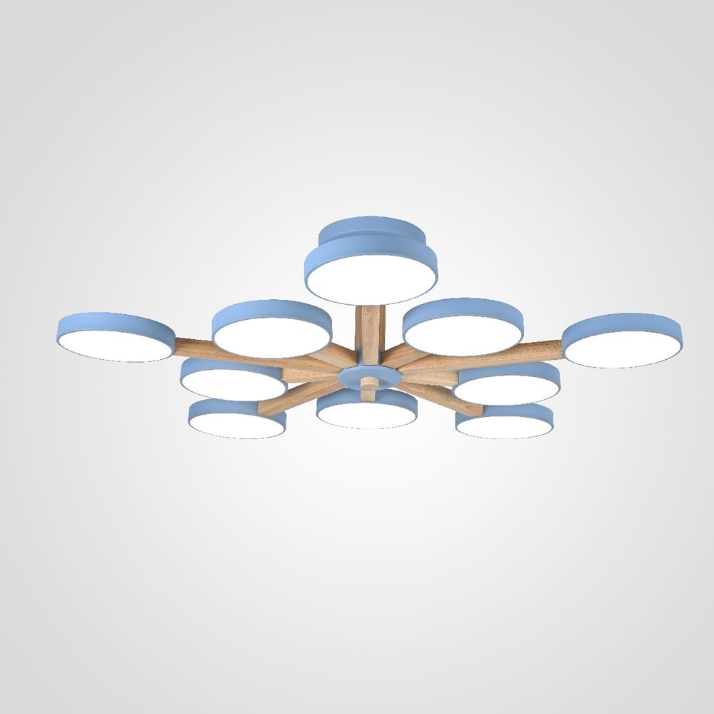 Изображение товара Потолочный светильник IMPERIUMLOFT TURNA L10 Blue 228854-26 с регулируемой цветовой температурой