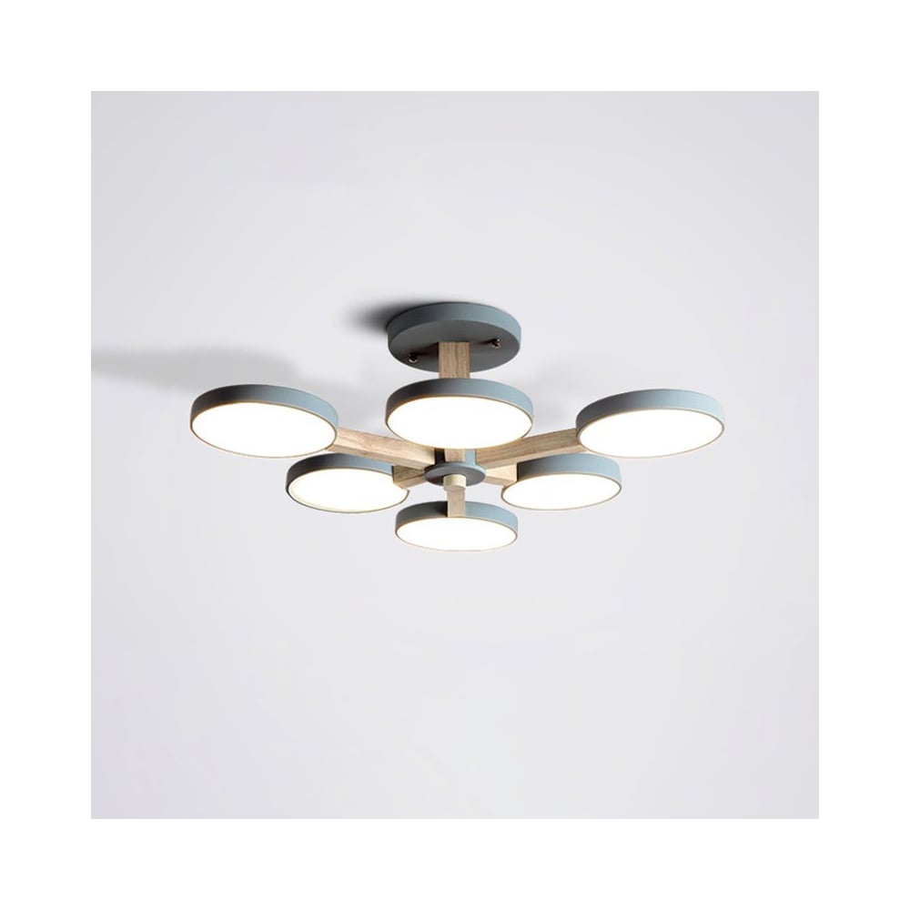 Изображение товара Потолочный светильник IMPERIUMLOFT TURNA L6 Grey с регулируемой цветовой температурой