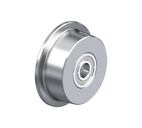 Изображение товара Одноребордное колесо из стали "КубаньЛитМаш" SPKVS 125K