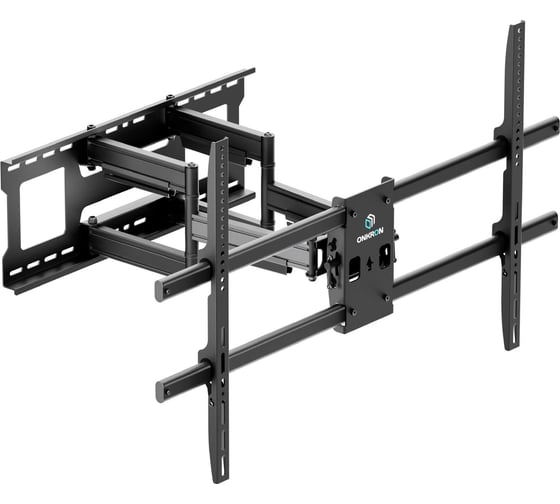 Изображение товара Кронштейн для телевизора ONKRON 42"-120" наклонно-поворотный, черный M10 M10-B