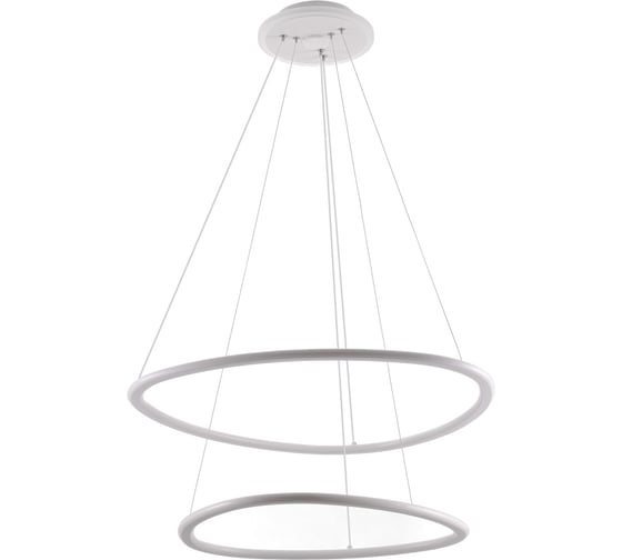 Изображение товара Люстра подвесная с пультом Citilux ТRIO LED Белая CL215B060E