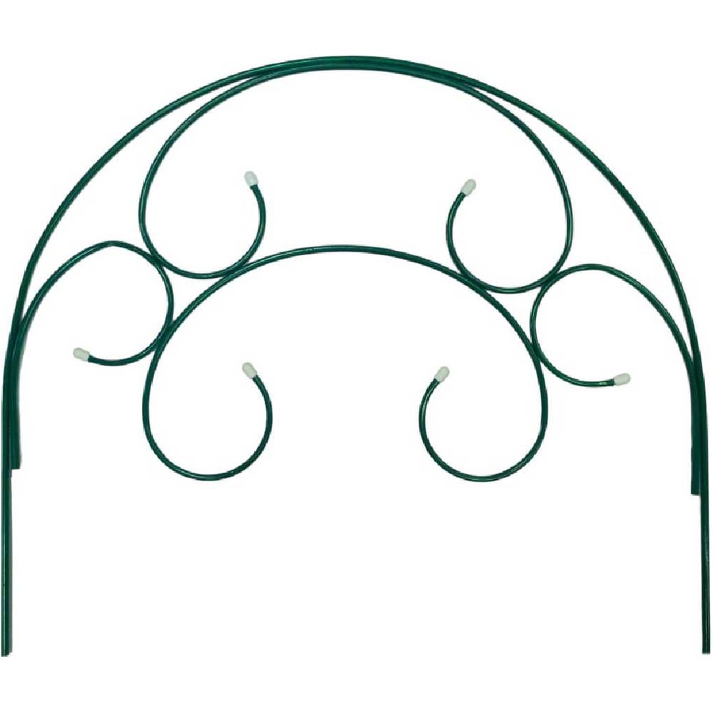 Изображение товара Забор садово-парковый ЛЕТО от Мадан 4,65 м, стальная труба, зеленый