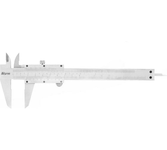Изображение товара Штангенциркуль Micron ШЦ-1-125 0,05 ГРСИ 91149-24 с поверкой 963551