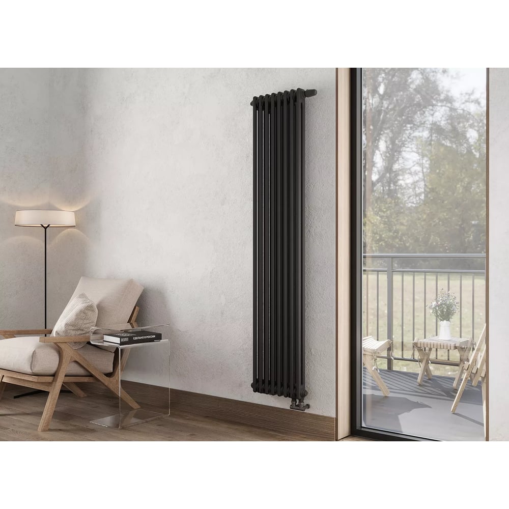 Изображение товара Вертикальный трубчатый радиатор GUARDO Nova Siluet 1800x200 мм