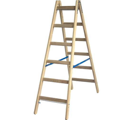 Изображение товара Деревянная стремянка Krause 2х5 170255