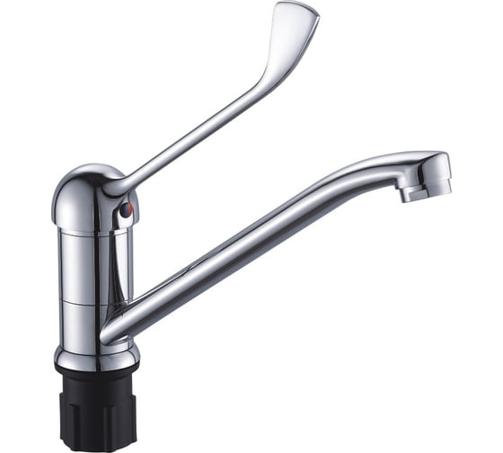 Изображение товара Смеситель для кухни Эверест с длинным изливом, крепление гайка B49-37