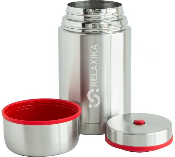 Изображение товара Термос для еды Relaxika 301 1 литр, в чехле, стальной R301.1000.1P