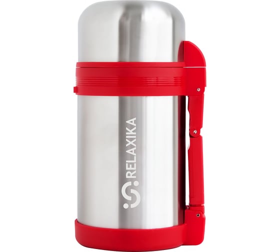 Изображение товара Универсальный термос для еды и напитков Relaxika  201 1 литр, стальной R201.1000.1