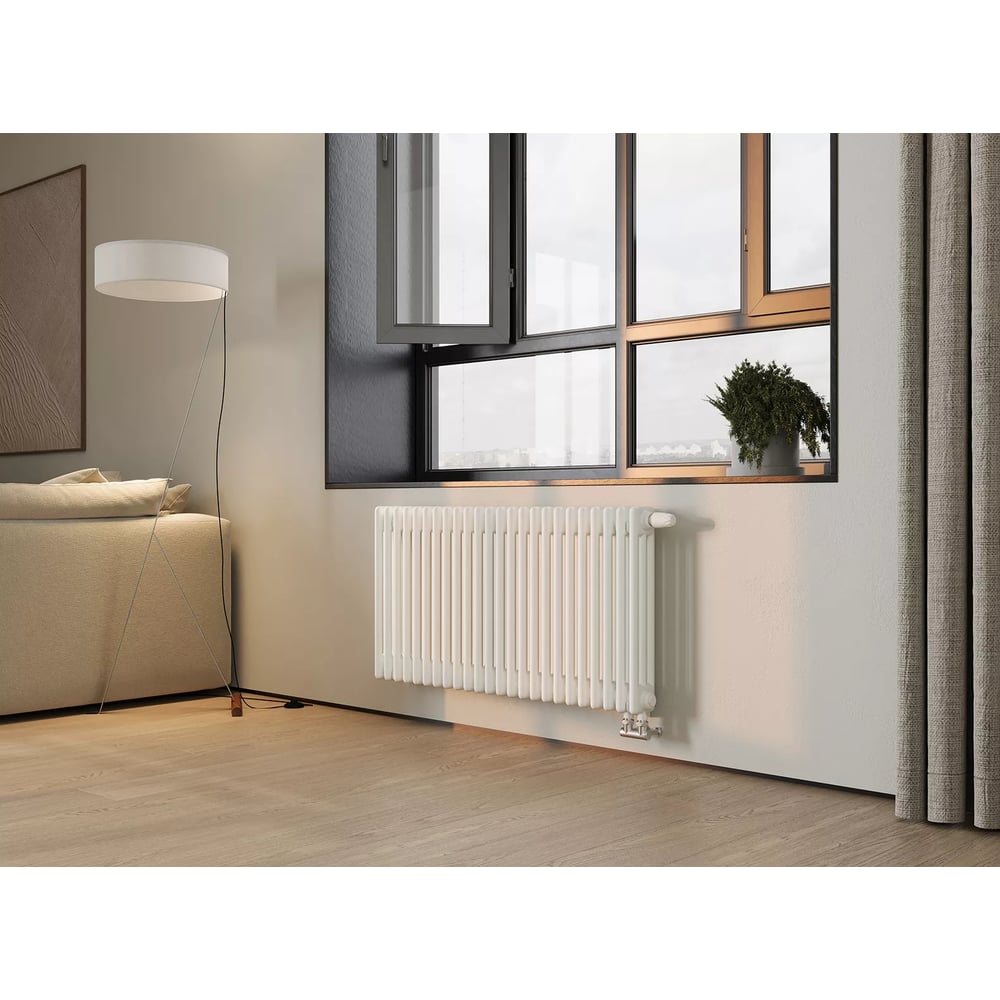 Изображение товара Горизонтальный трубчатый радиатор GUARDO Nova Siluet 575x290 мм 6 секций