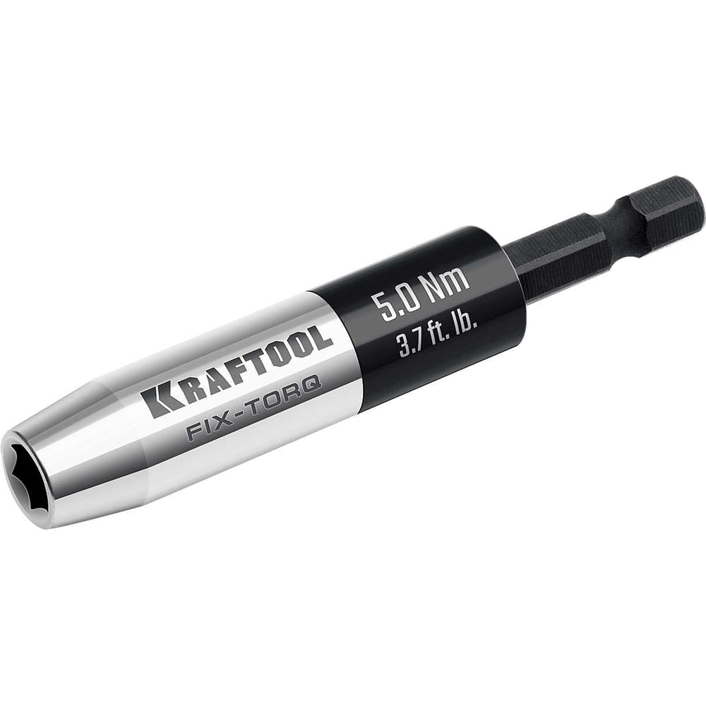 Изображение товара Динамометрический адаптер KRAFTOOL FIX-TORQ для бит 5.0 Нм
