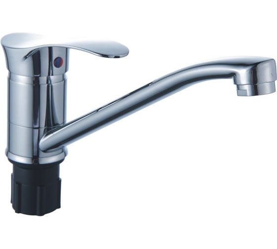 Изображение товара Смеситель для кухни Эверест с длинным изливом, крепление гайка B49-019M