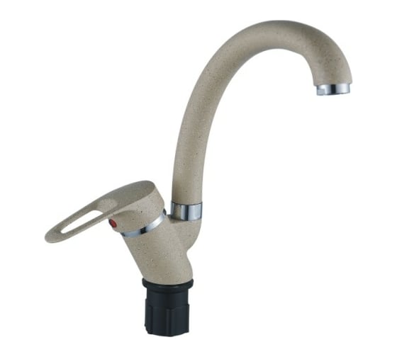 Изображение товара Смеситель для кухни Эверест с высоким изливом, крепление гайка B59-0269