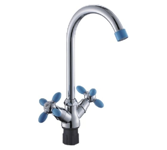 Изображение товара Смеситель для кухни Эверест с высоким изливом, крепление гайка B59-071D