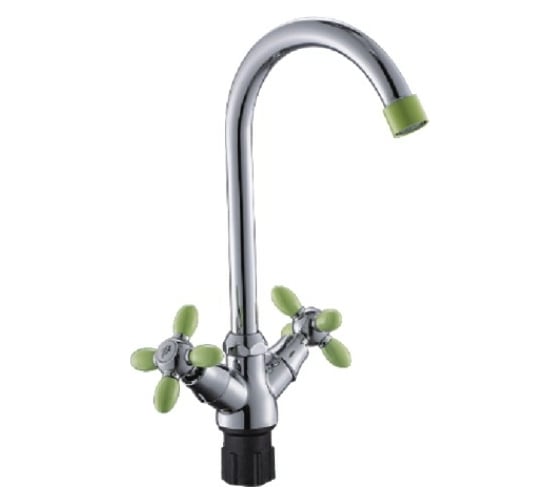 Изображение товара Смеситель для кухни Эверест с высоким изливом, крепление гайка B59-071E