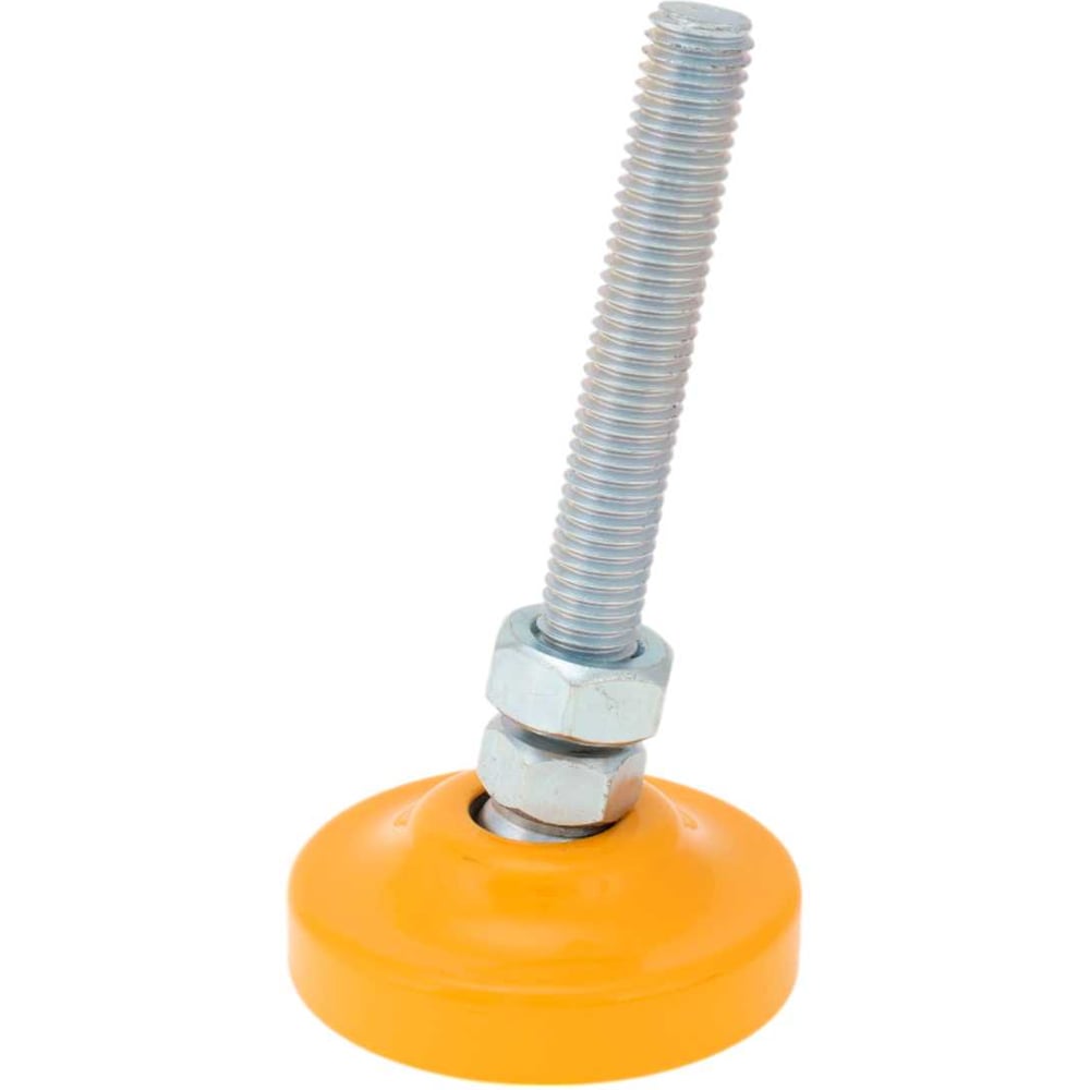 Изображение товара Опора шарнирная с пластиной антискольжения Алтервиа A00055, регул 80x80x119, сталь