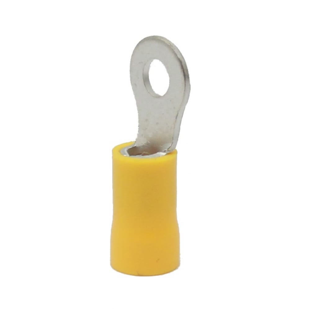 Кольцевой изолированный наконечник KLR наконечник кольцевой изолированный нки 6 4 мм желтый 10 шт