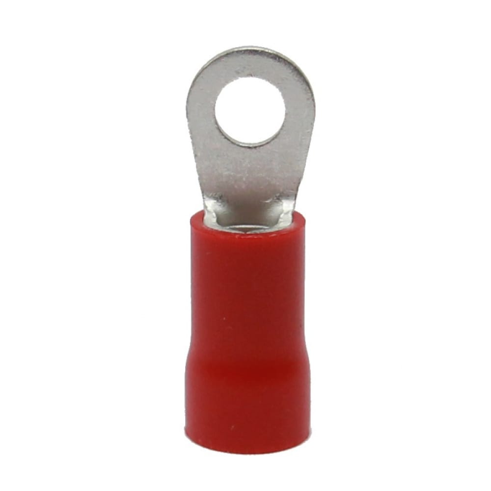 наконечник кольцевой изолированный нки 1 5 4 мм красный 10 шт Кольцевой изолированный наконечник KLR