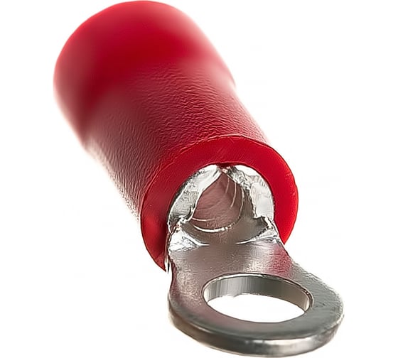 Изображение товара Кольцевой изолированный наконечник KLR ROV-301 с ПВХ манжетой 0.25...1.65мм2/М3/Красный/6500301