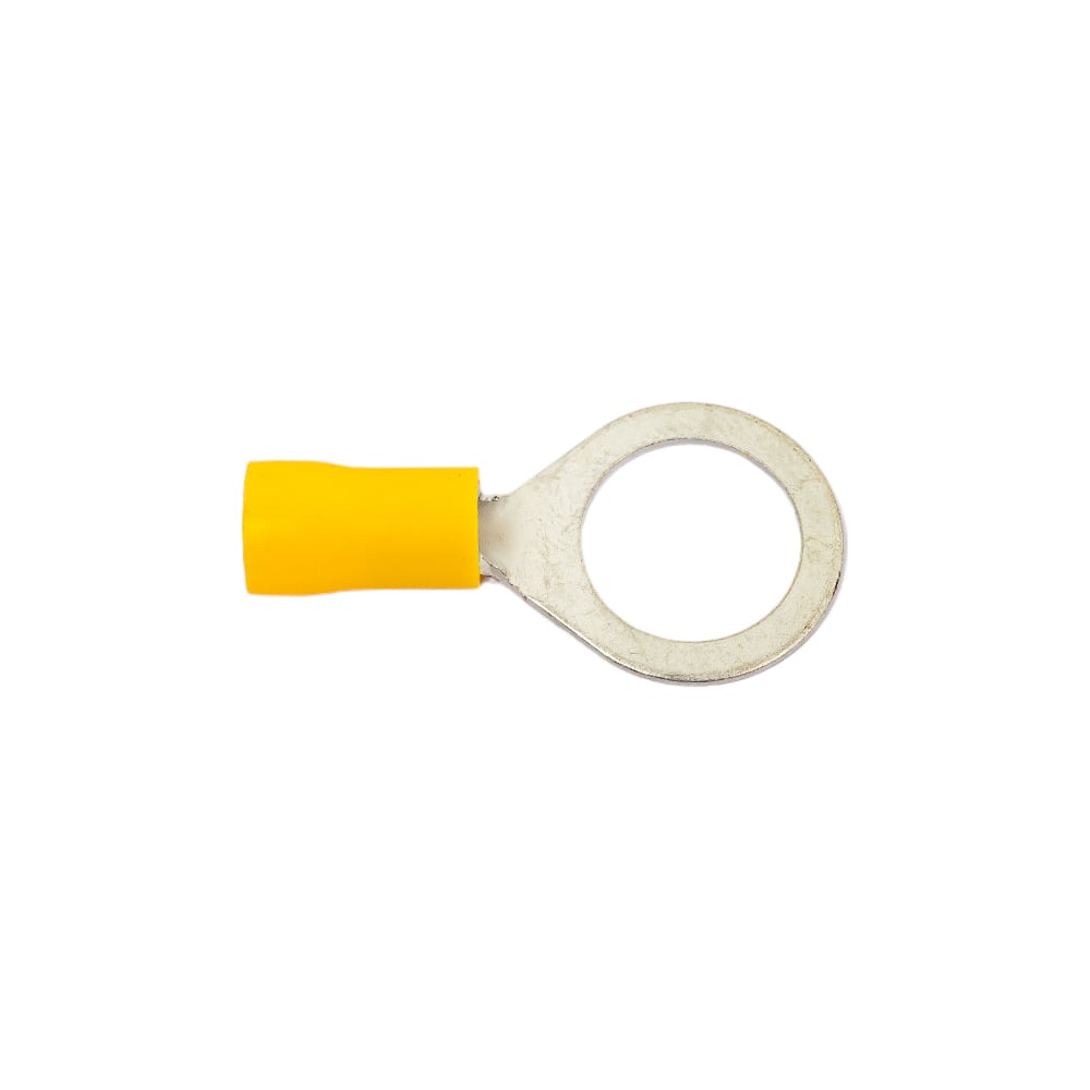 Кольцевой изолированный наконечник KLR наконечник кольцевой изолированный нки 6 4 мм желтый 10 шт